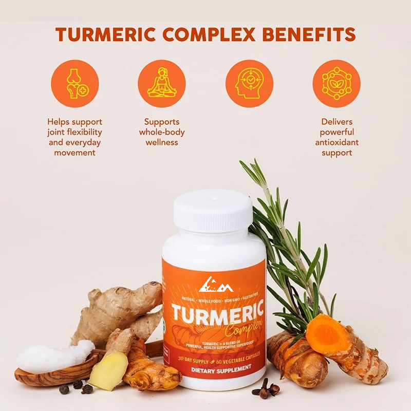 Organic Black Pepper, Turmeric - đánh giá và giá Turmeric Curcumin Capsule