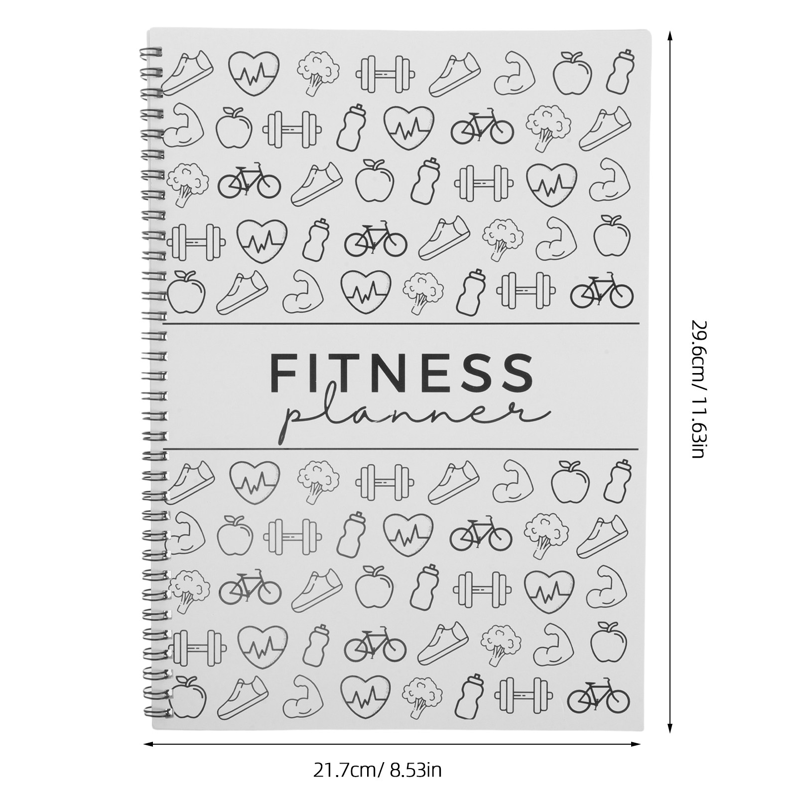 Fitness Planner Journal 11.7x8 - đánh giá và giá Nutrition Of Fitness