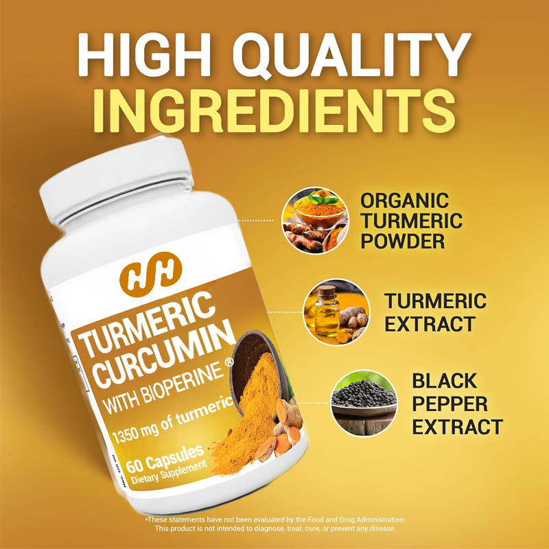 Turmeric Supplement with Black - đánh giá và giá Turmeric Curcumin Capsule