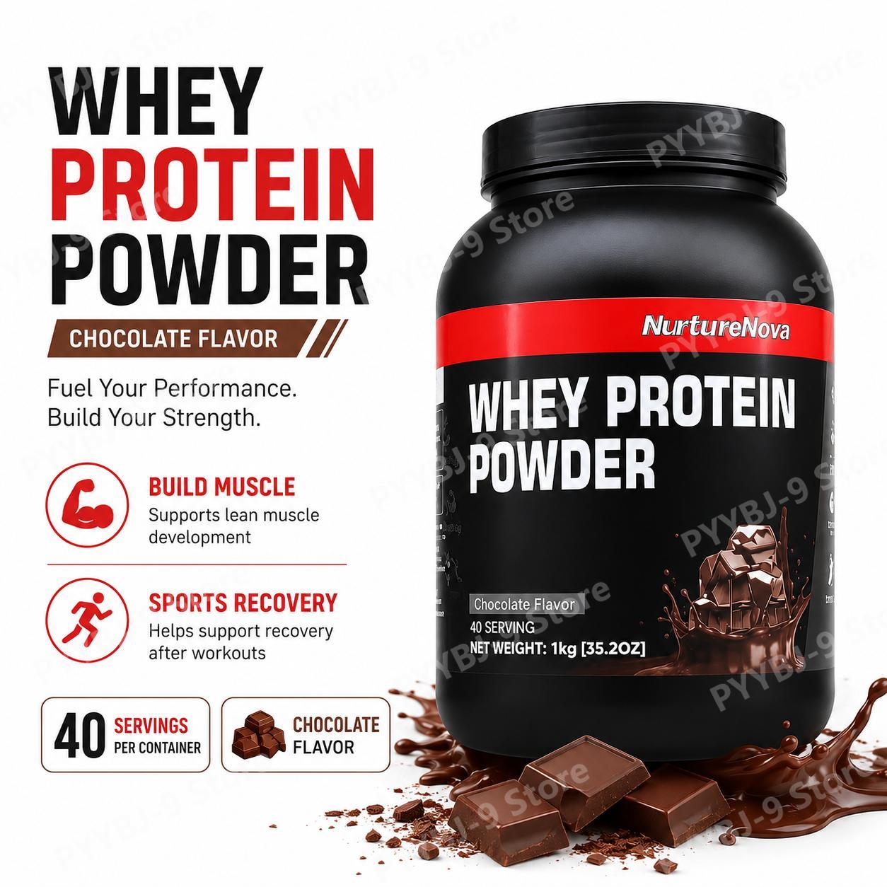NurtureNova Whey Protein Powde - đánh giá và giá Nutrition Of Fitness
